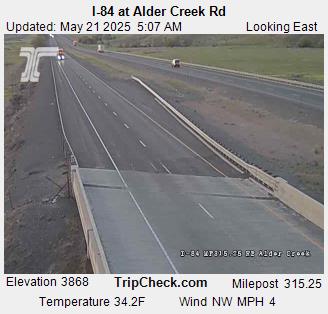 I-84 at Alder Creek Rd